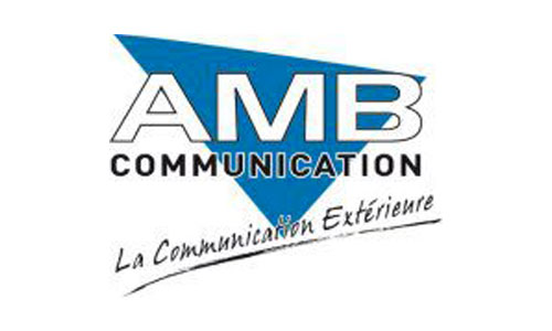 Logo entreprise AMB Communication - Membre donateur Agisport