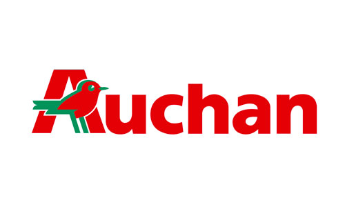 Logo entreprise Auchan - Membre donateur Agisport